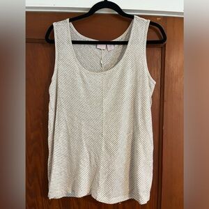 🌻3/$30 St. Tropez West 100% linen tank top
